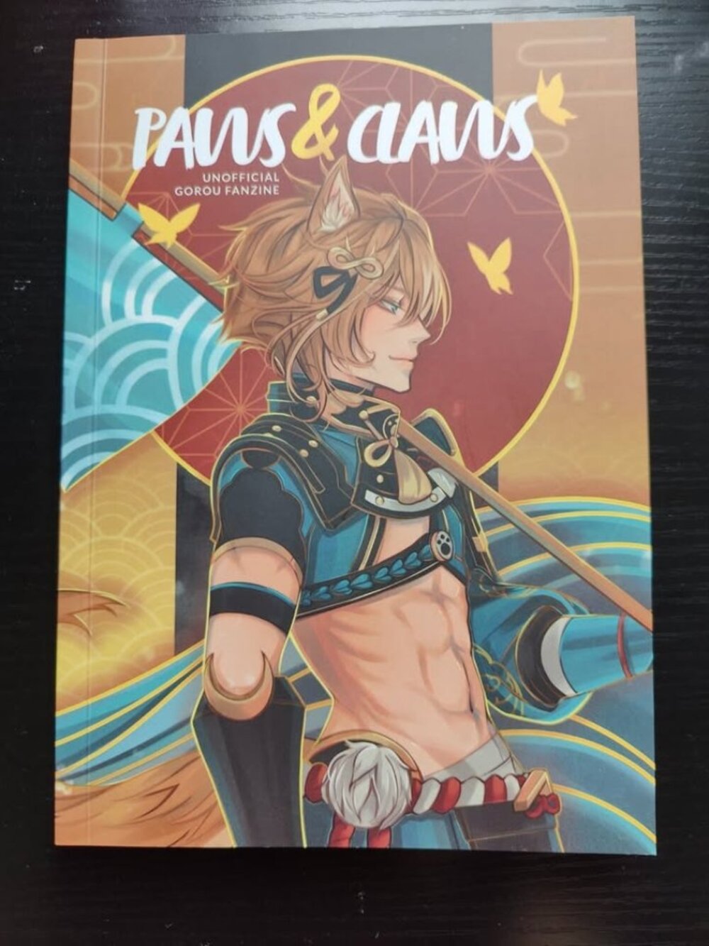 Paws & Claws: Gorou Genshin Impact fanzine